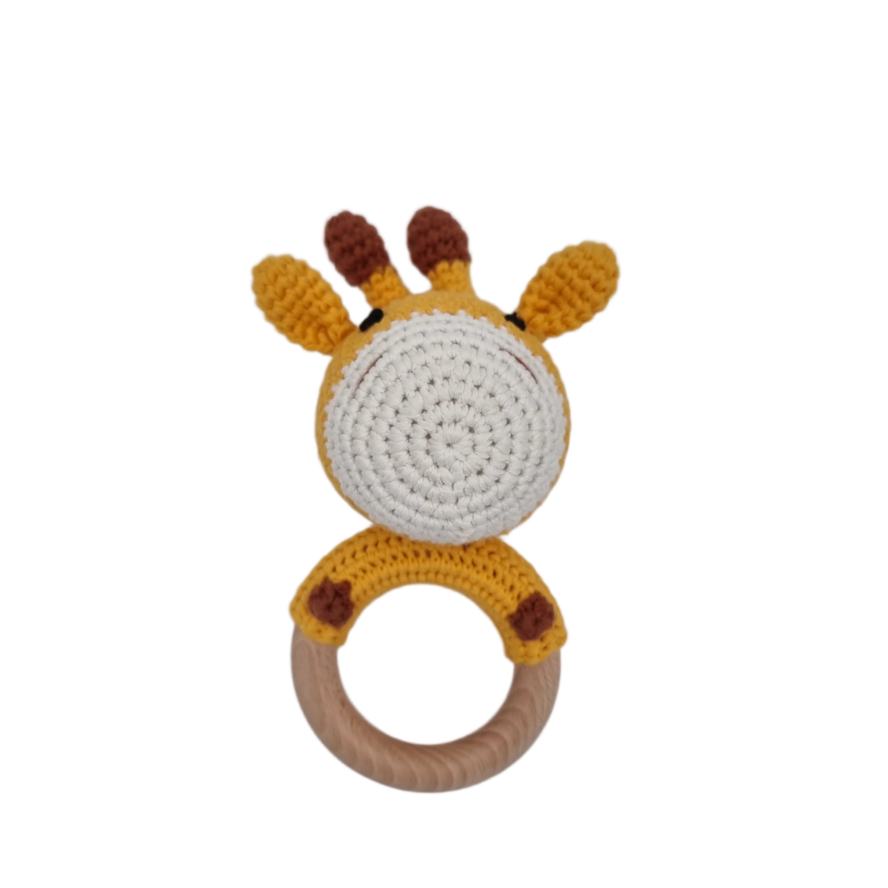 Animal Kingdom Crochet Rattle