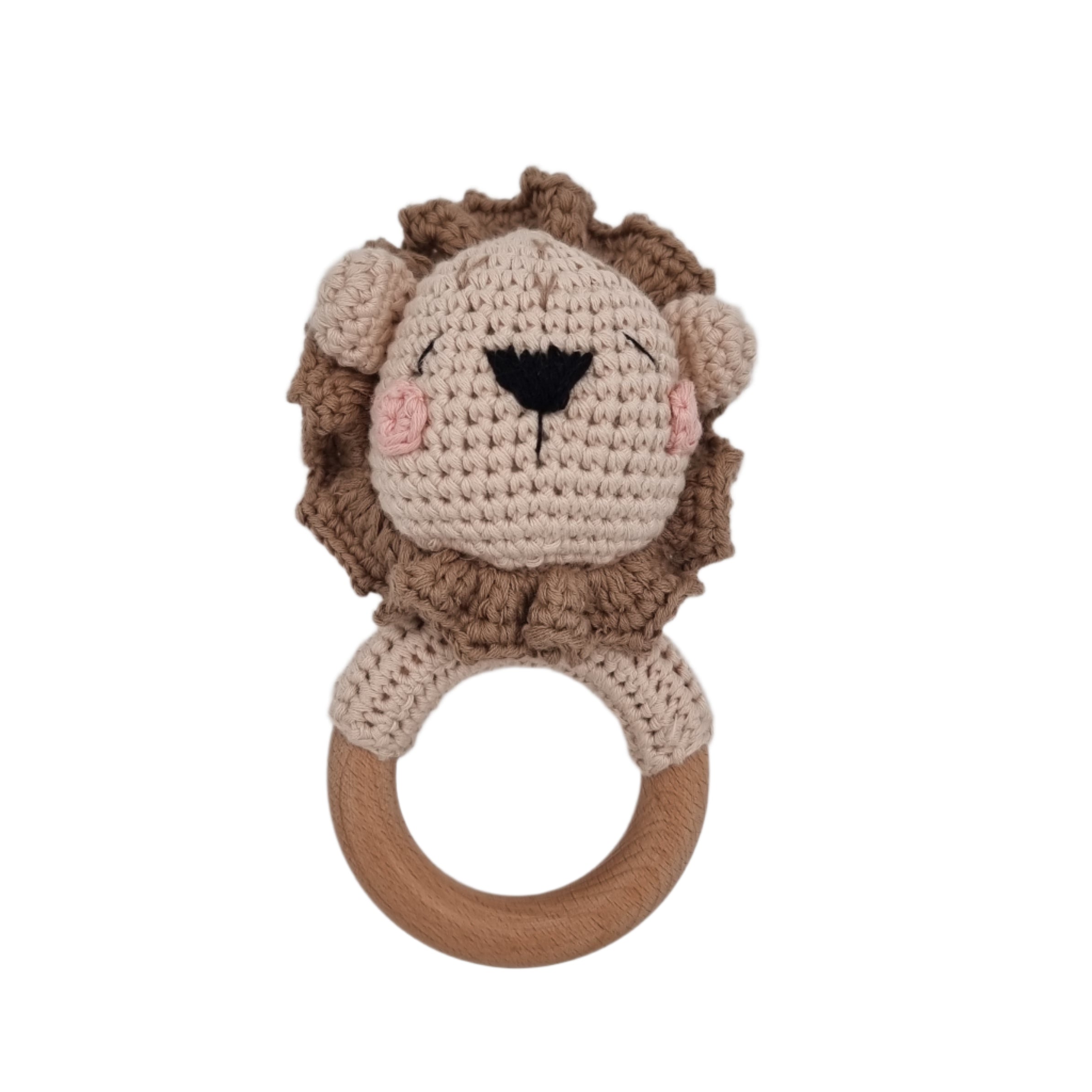 Animal Kingdom Crochet Rattle