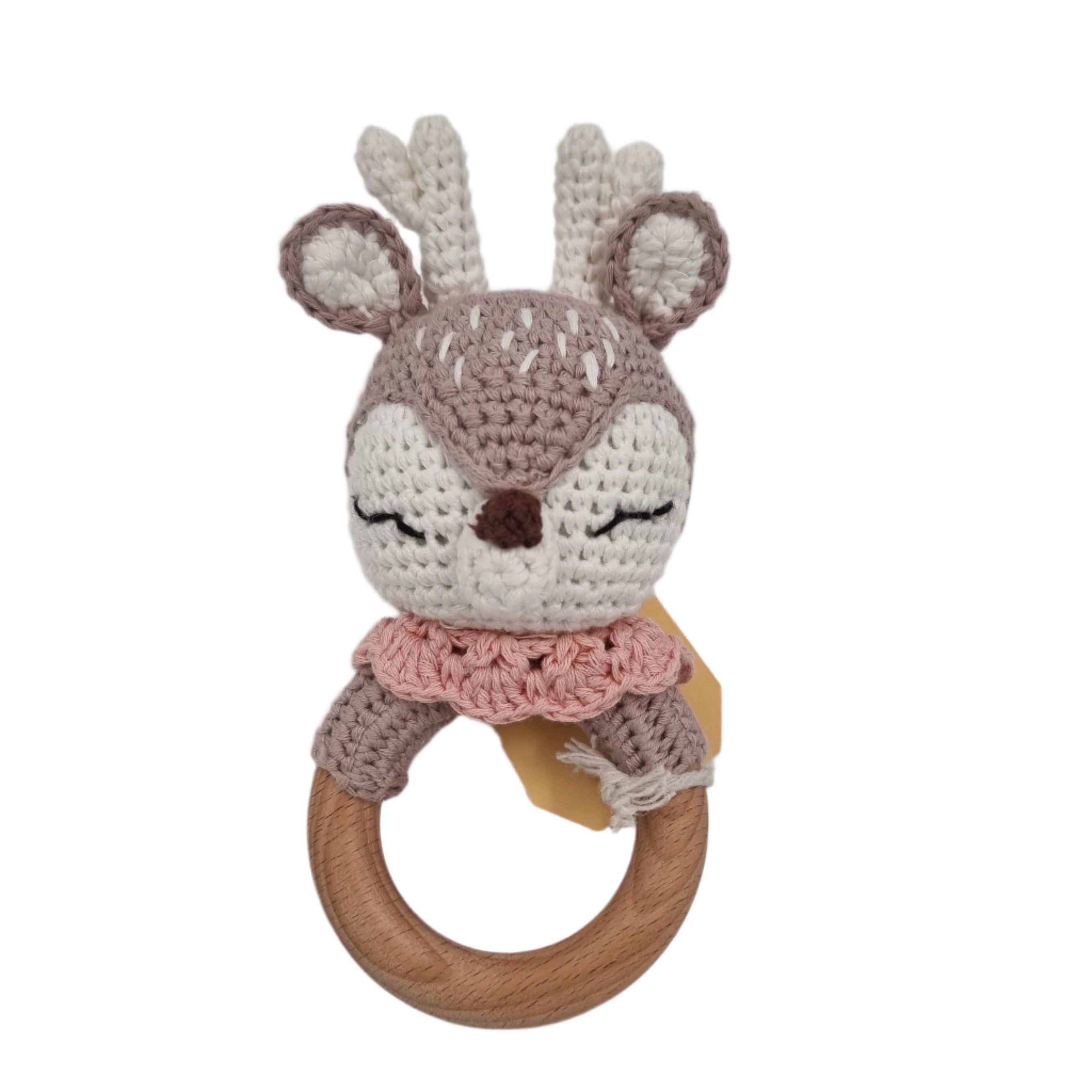 Animal Kingdom Crochet Rattle