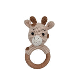 Animal Kingdom Crochet Rattle