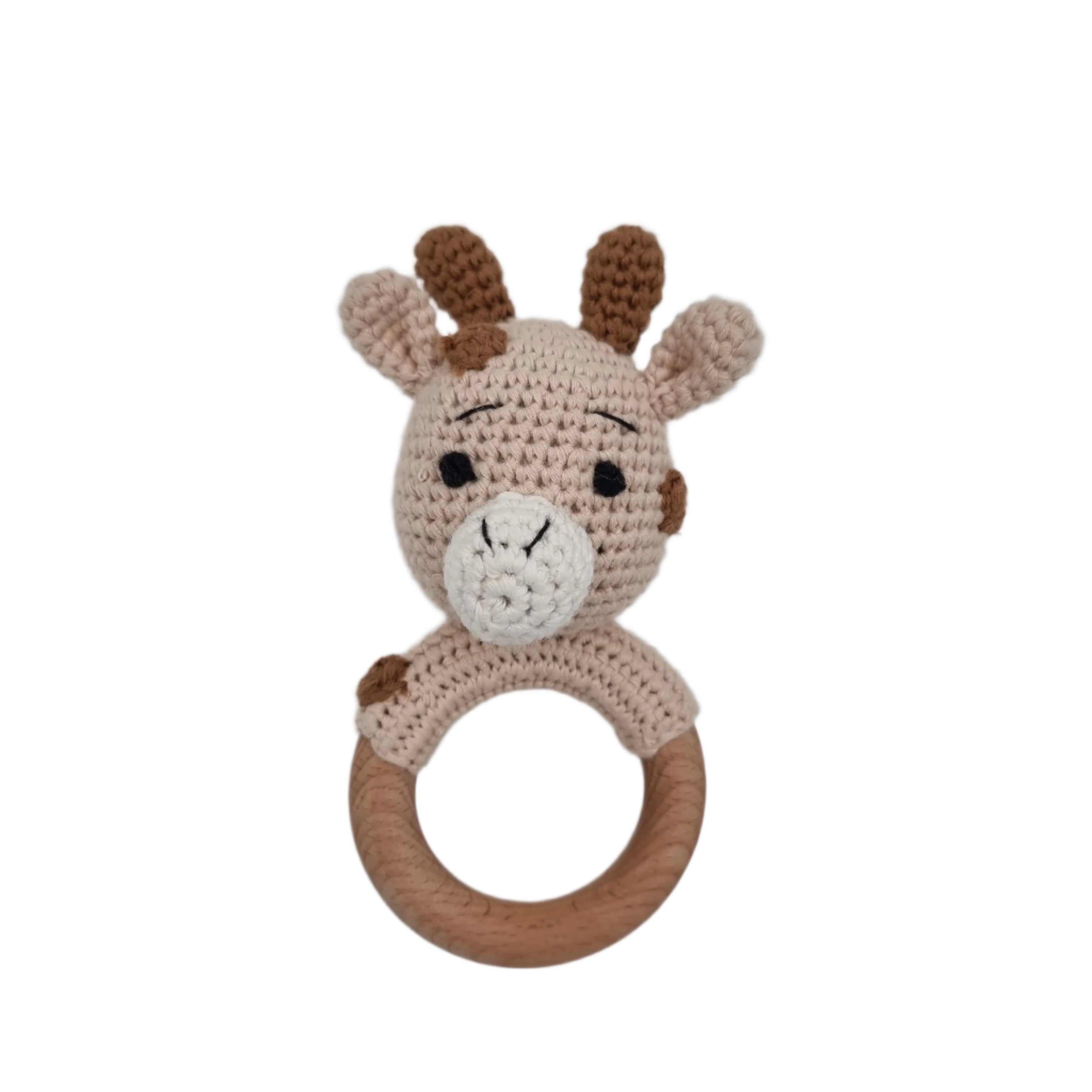 Animal Kingdom Crochet Rattle