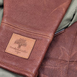 Leather Oven Mitt and Pot Holder