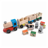 Melissa & Doug Wooden Farm Train
