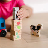 Melissa & Doug Wooden Farm Train