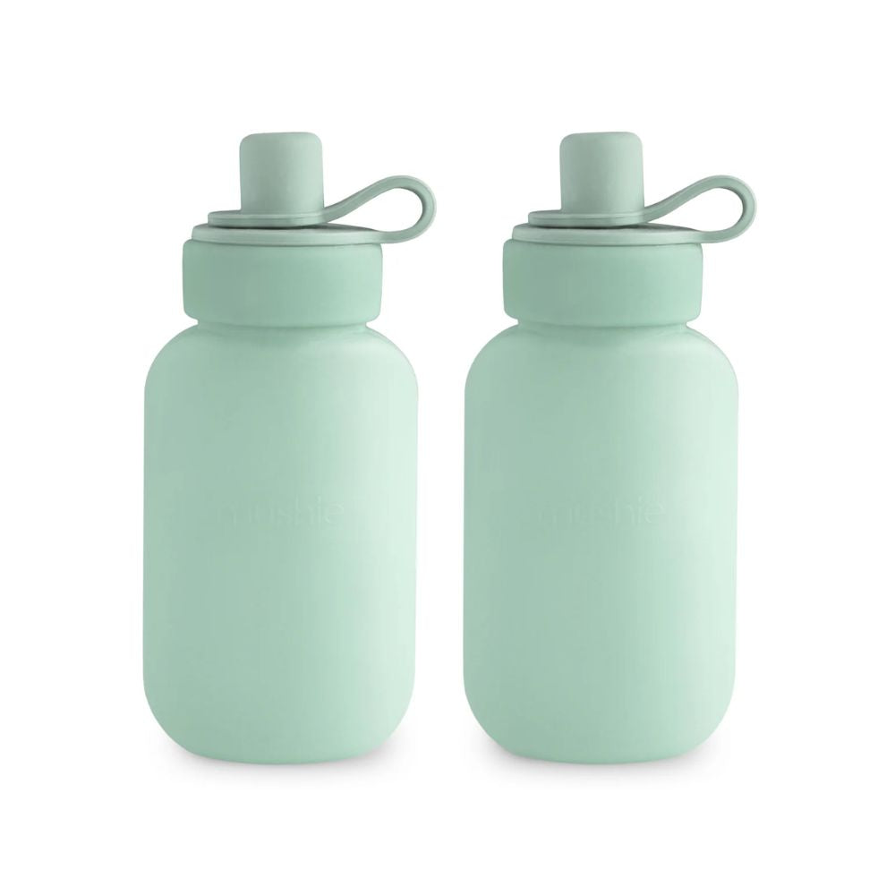 Mushie 2-Piece Silicone Puree Pouch