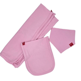 Baby Republic Receiver with Bib & Burp Cloth Combo Set