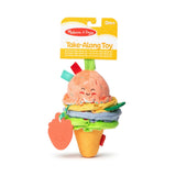 Melissa & Doug Ice Cream Take-along Pull Toy