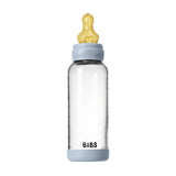 BIBS 240ml Round Latex Medium Flow Glass Bottle