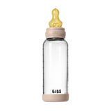 BIBS 240ml Round Latex Medium Flow Glass Bottle
