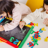 Melissa & Doug Magnetic Chalkboard & Dry-Erase Board