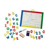 Melissa & Doug Magnetic Chalkboard & Dry-Erase Board