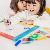Melissa & Doug Magnetic Chalkboard & Dry-Erase Board