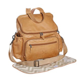 Thandana Leather Nappy Backpack