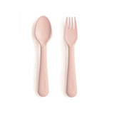 Mushie Fork & Spoon Set