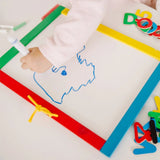 Melissa & Doug Magnetic Chalkboard & Dry-Erase Board