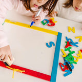 Melissa & Doug Magnetic Chalkboard & Dry-Erase Board