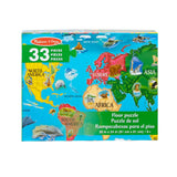 Melissa & Doug World Map Floor Puzzle
