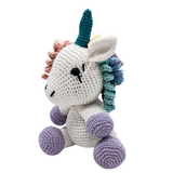 Crocheted Unicorn - 20cm