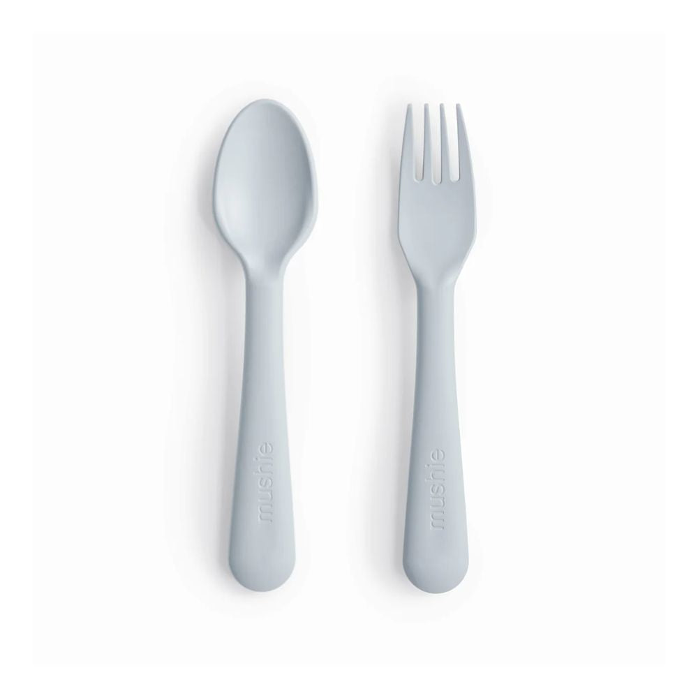 Mushie Fork & Spoon Set