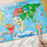 Melissa & Doug World Map Floor Puzzle