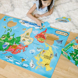 Melissa & Doug World Map Floor Puzzle