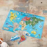 Melissa & Doug World Map Floor Puzzle