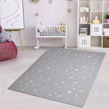 Tayla Jean Faded Stars & Moons on Grey Tile Play Mat