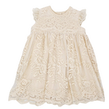 Meerkat Nina Vintage Lace Short Sleeve Dress