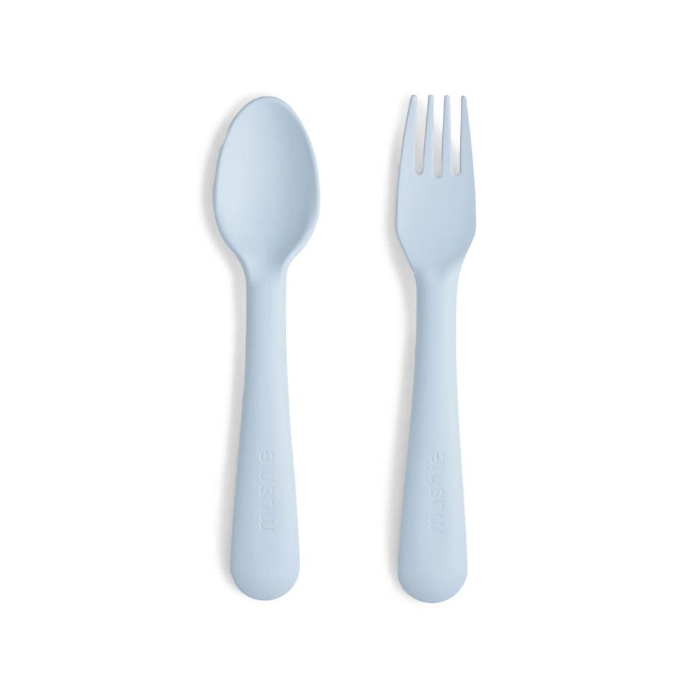 Mushie Fork & Spoon Set