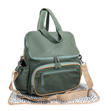Thandana Leather Nappy Backpack