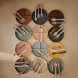 Mushie Silicone "Stay-Put" Classic Suction Plate