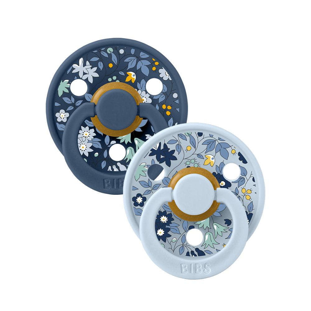 BIBS x Liberty Colour 2-Pack Latex Pacifier