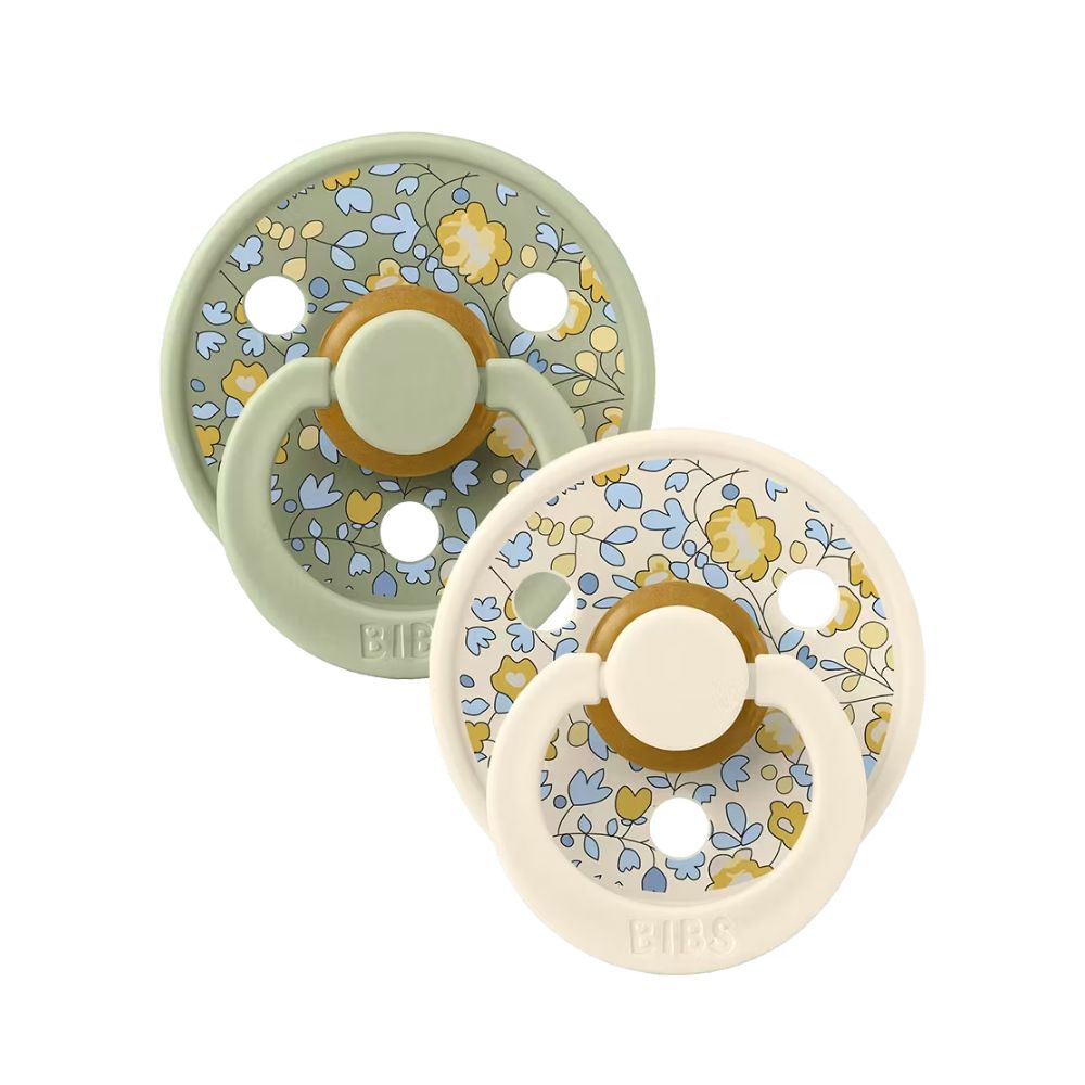 BIBS x Liberty Colour 2-Pack Latex Pacifier