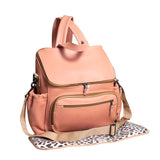 Thandana Leather Nappy Backpack