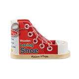 Melissa & Doug Wooden Lacing Shoe