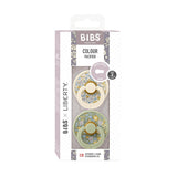 BIBS x Liberty Colour 2-Pack Latex Pacifier
