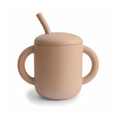 Mushie Silicone Training Cup & Straw
