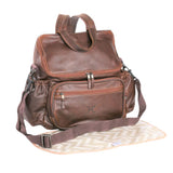 Thandana Leather Nappy Backpack