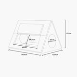 Daisy Dimple House Tent Floor Mat