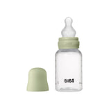 BIBS 150ml Round Silicone Slow Flow Bottle