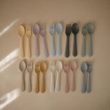 Mushie Fork & Spoon Set