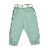 Meerkat Embroidered Girl Pants
