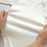 Boki Frilled Organic Rib Long Sleeve Set