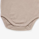 Boki Frilled Organic Rib Long Sleeve Set