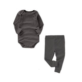 Boki Organic Rib Bodysuit Set