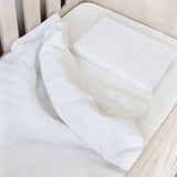 White Muslin Cot Duvet