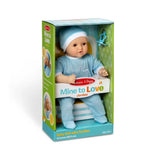 Melissa & Doug Mine to Love Jordan 12-Inch Baby Doll