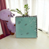 Tayla Jean Magical Mint With Leaves Tile Play Mat