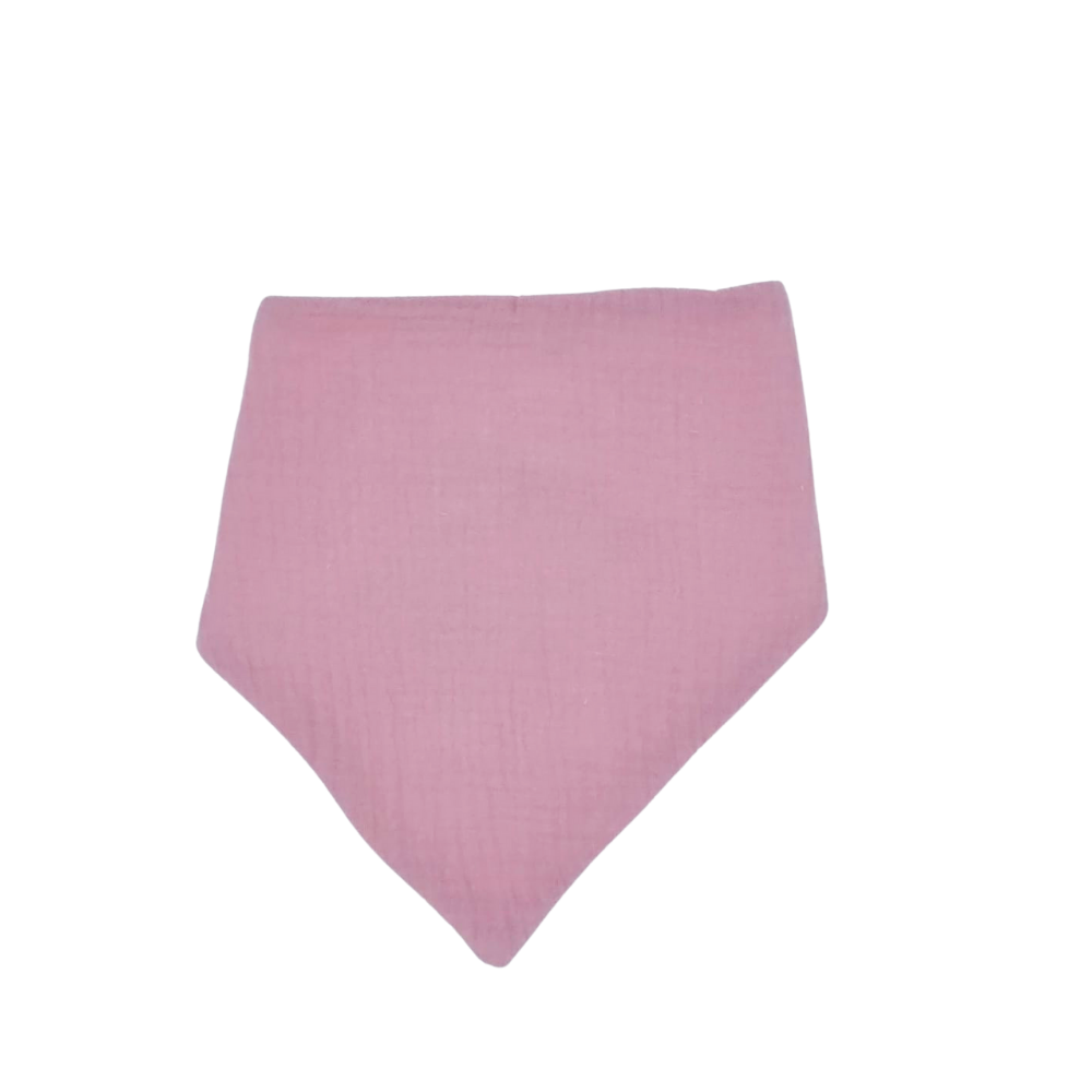 Smitten Muslin Bandana Bibs