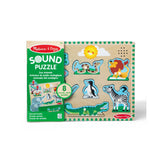 Melissa & Doug Zoo Animals Sound Puzzle